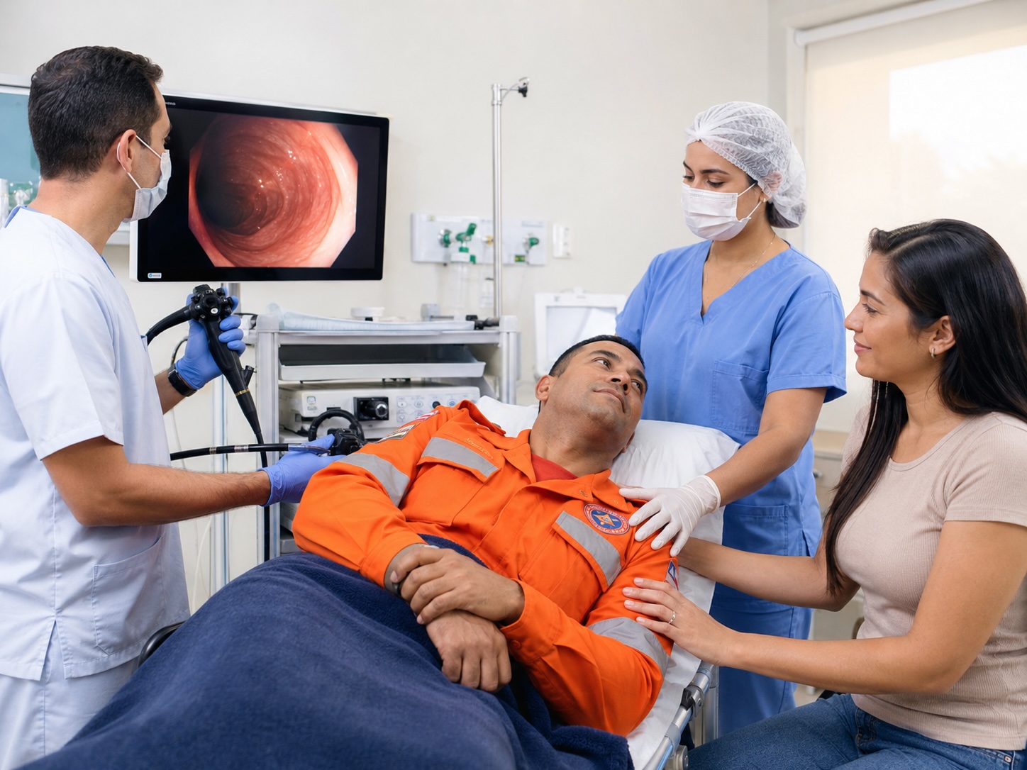 Endoscopia + Biopsia + Pesquisa H. Pylori