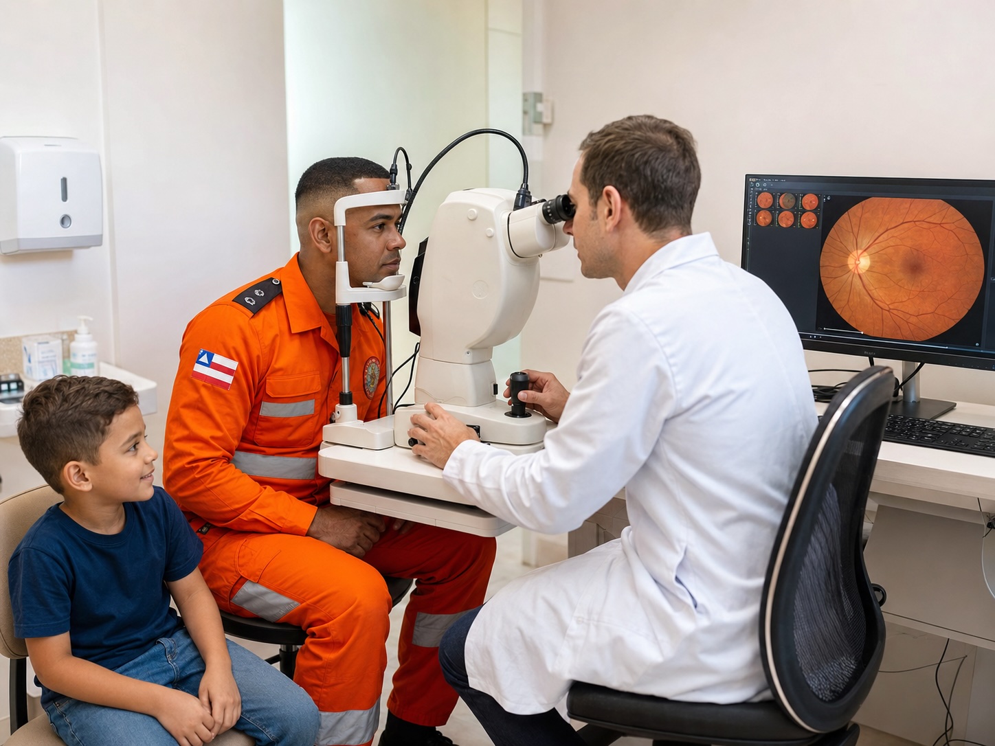 Mapeamento de Retina Ambos os Olhos