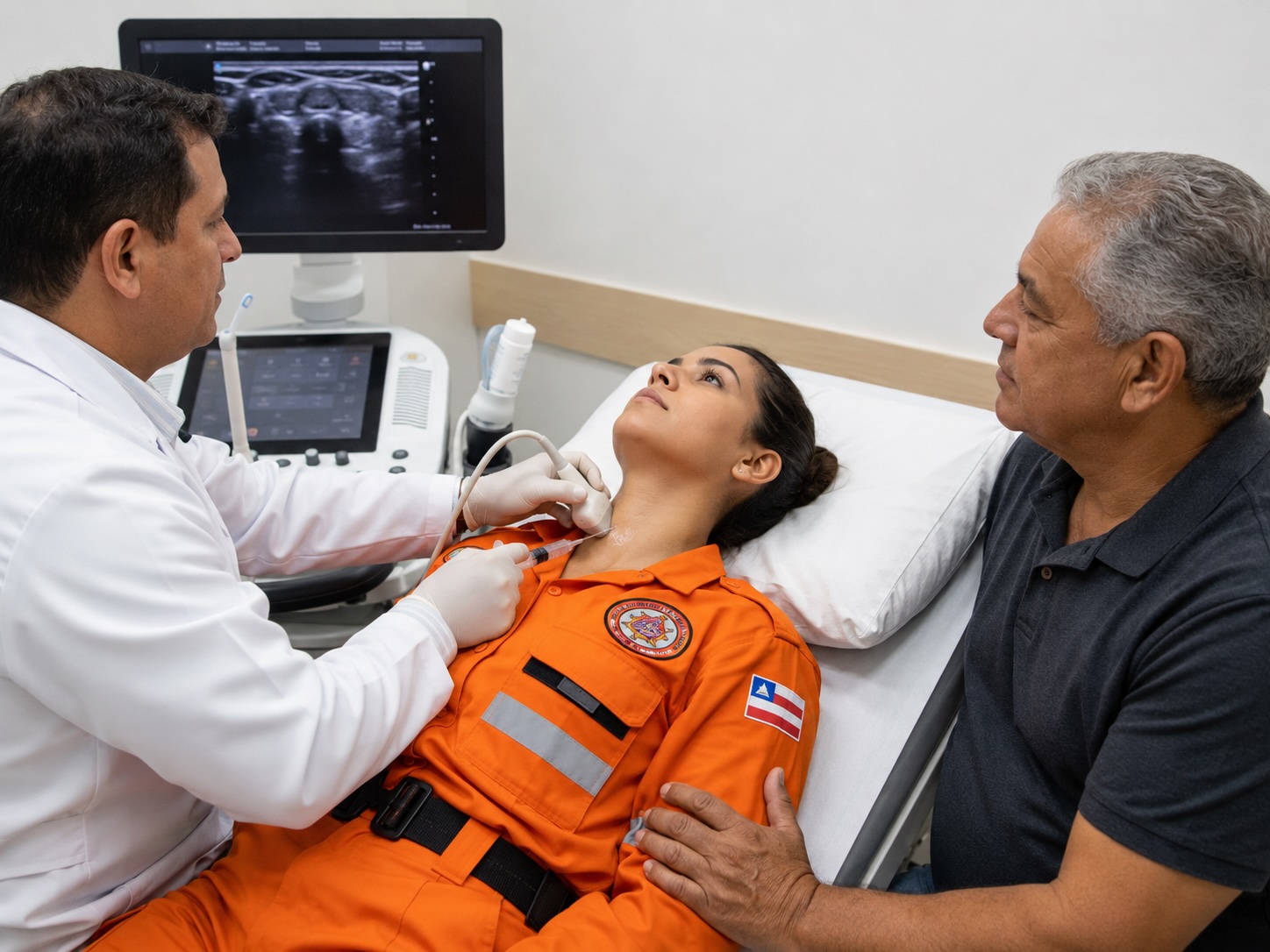 Punção de Tireoide Guiada por USG